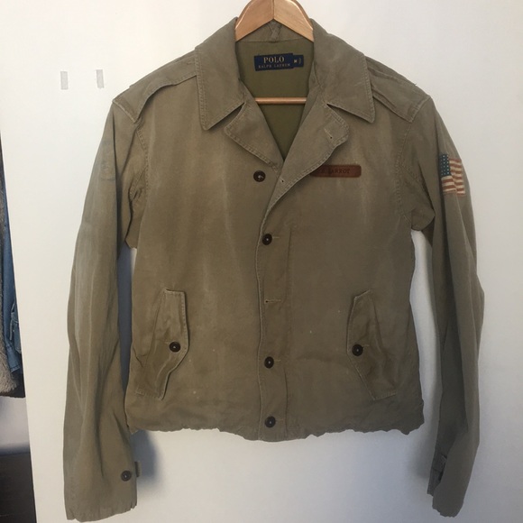 polo ralph lauren cotton harrington jacket
